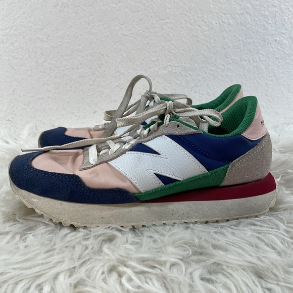 NEW BALANCE Women's 237 V1 Classic Sneaker ‘Moon Shadow Pink Haze' Size 8 - Picture 7 of 12